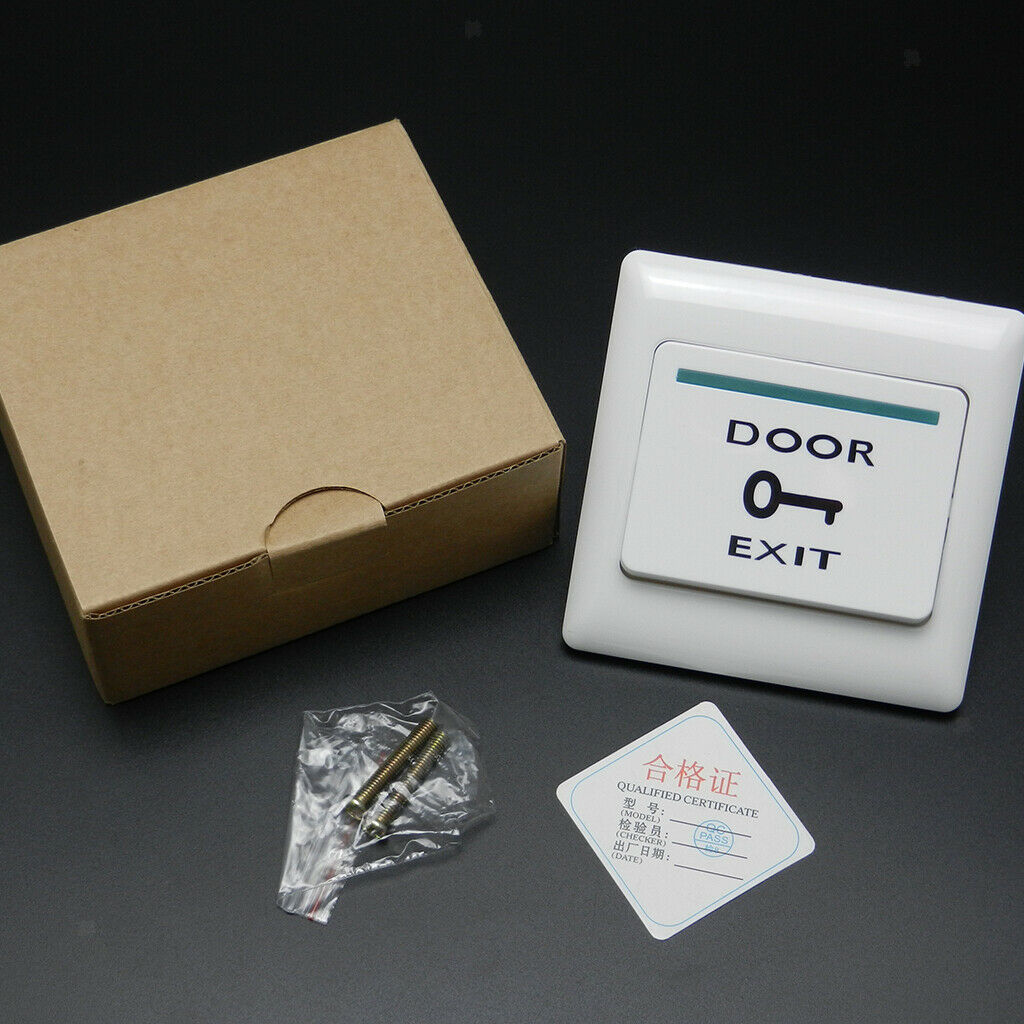 3A 36V Door Exit Push Release Button Switch For
