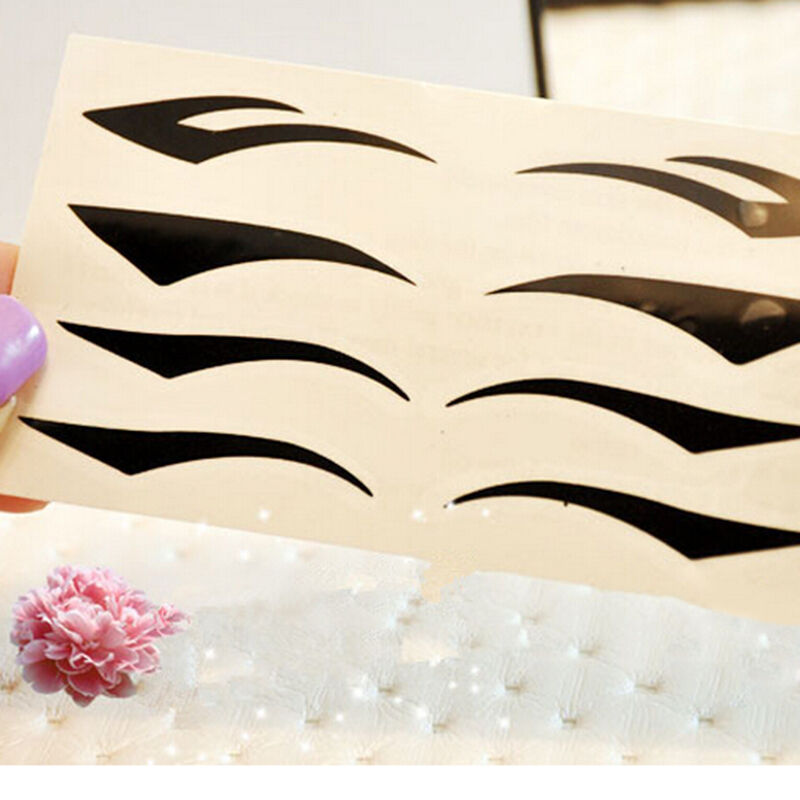 4 Pairs Temporary Rock Eye Tattoo Eyeshadow Stickers Eyeliner Makeu.l8