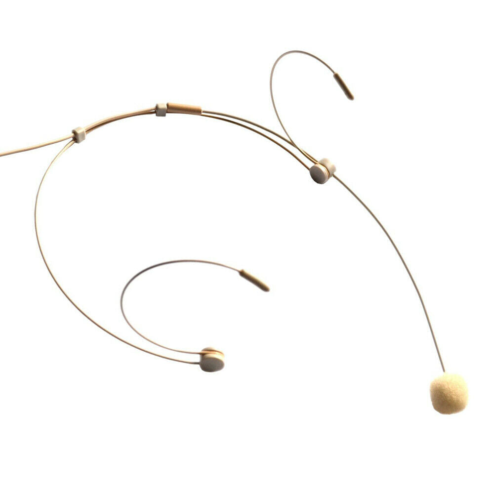 Mini XLR HRS Connector Headset Microphone for Audio Technica Wireless Body-Pack