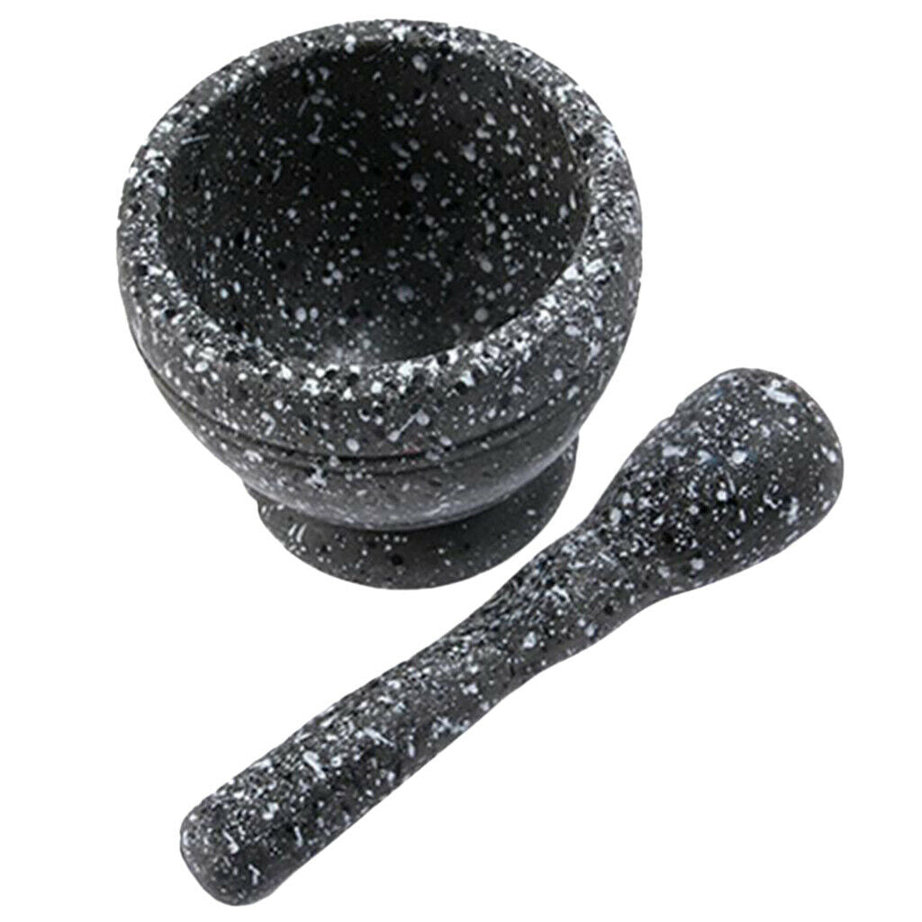 Durable Manual Garlic Press Pepper Grinder Handheld Pestle Utensil Set