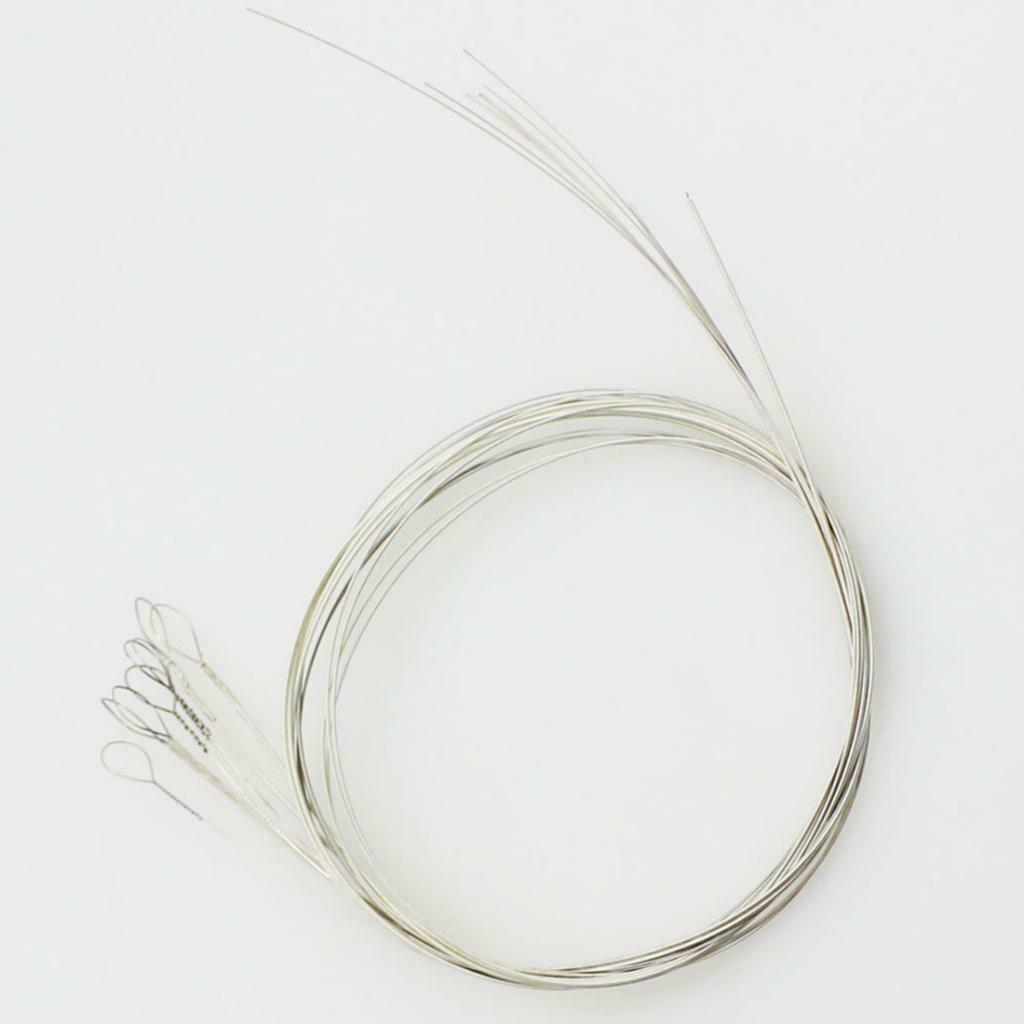 1 Set of Bone Mandolin Nut And Ropes for DIY Mandolin Spare Parts