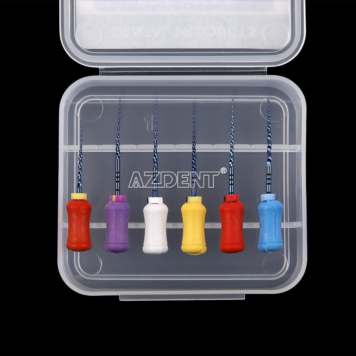5 Kits AZDENT Dental SX-F3 Endodontic NiTi Hand Use Heat Activated Rotary File