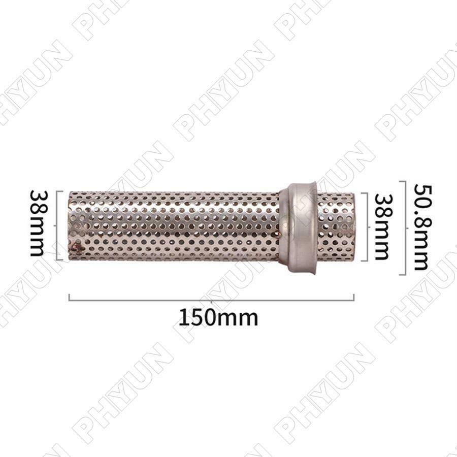 51mm Stainless Steel Motorcycle Exhaust Pipe Muffler Insert Silencer DB Killer