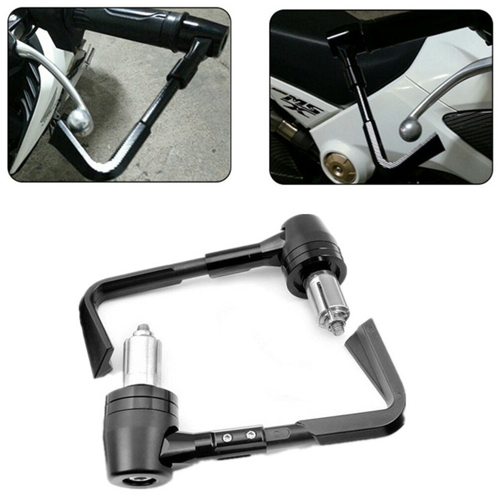 2* CNC Aluminum Brake Clutch Lever Protector Guard handguard for Motorcycle 22MM