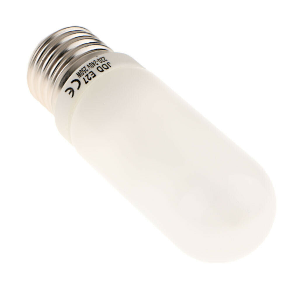 Pack of 2 JDD Flash Lamp Tube 250w Bulb Frosted Halogen Light Warm White