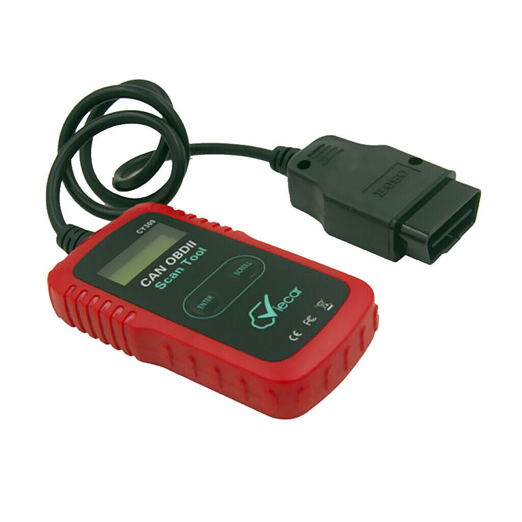 Scanner Diagnostic Tool Fault Automotive OBDII LCD Code Reader