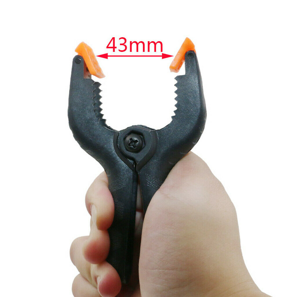 10 Pieces Heavy Duty Strong 4" Spring Clamp Jaw Market Stall Tarpaulins Clip
