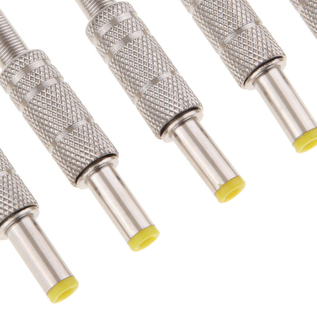 5x DC Power Plug 5.5mm x 2.1mm Male Barrel   Adapter Connector