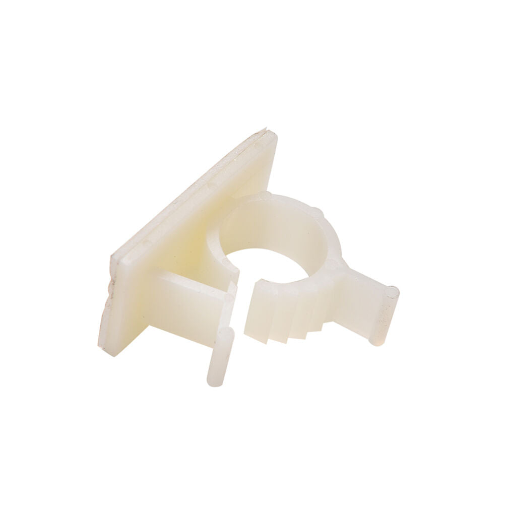10x Adhesive Backed Nylon Wire Adjustable Cable Clips Clamps Fit White 13.l8