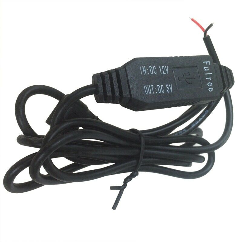 Inverter 12V Converter to DC 5V 3A DC Converter Mini USB Port Q4V1V1