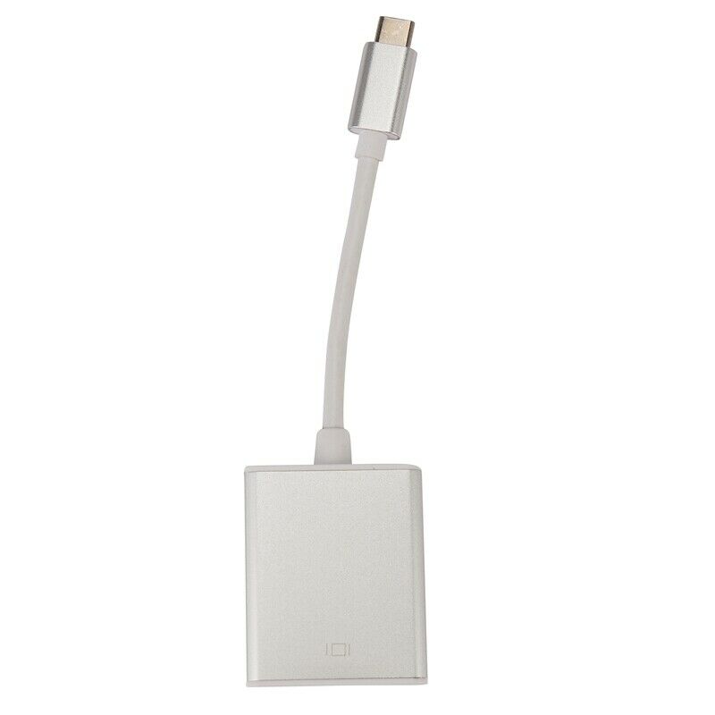 Usb C 3.1 Type C To Vga Monitor Projector Video Cable Converter Adapter  SilveX1
