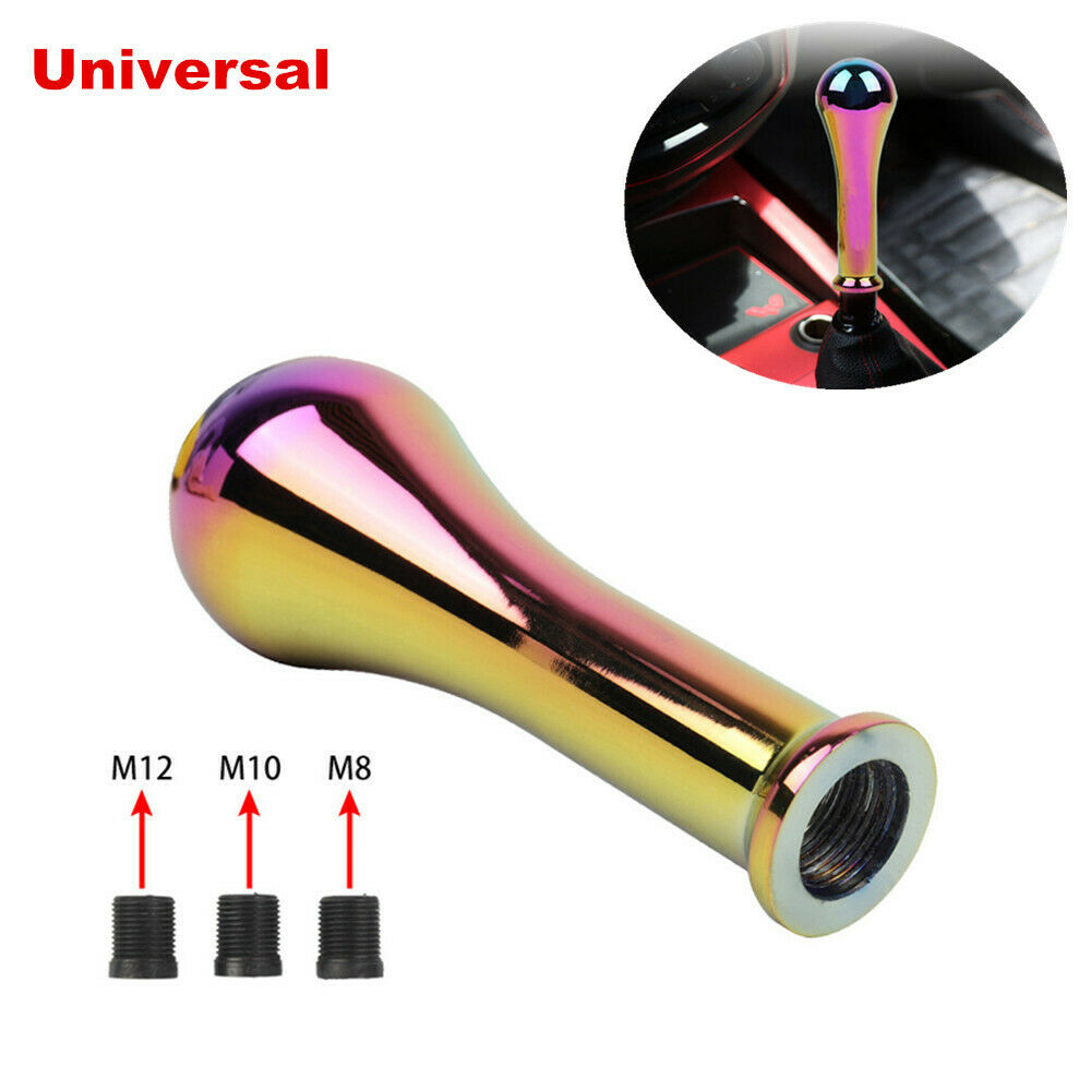 Colorful Car SUV Universal Manual Gear Lever Shift Knob Head Part Aluminum Alloy