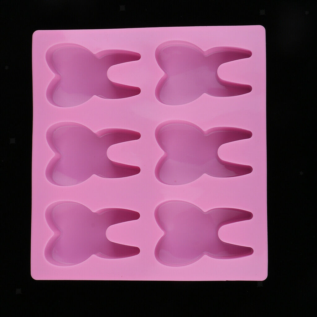 Tooth  Fondant Sugar Craft Chocolate Cake Candy Baking Moulds