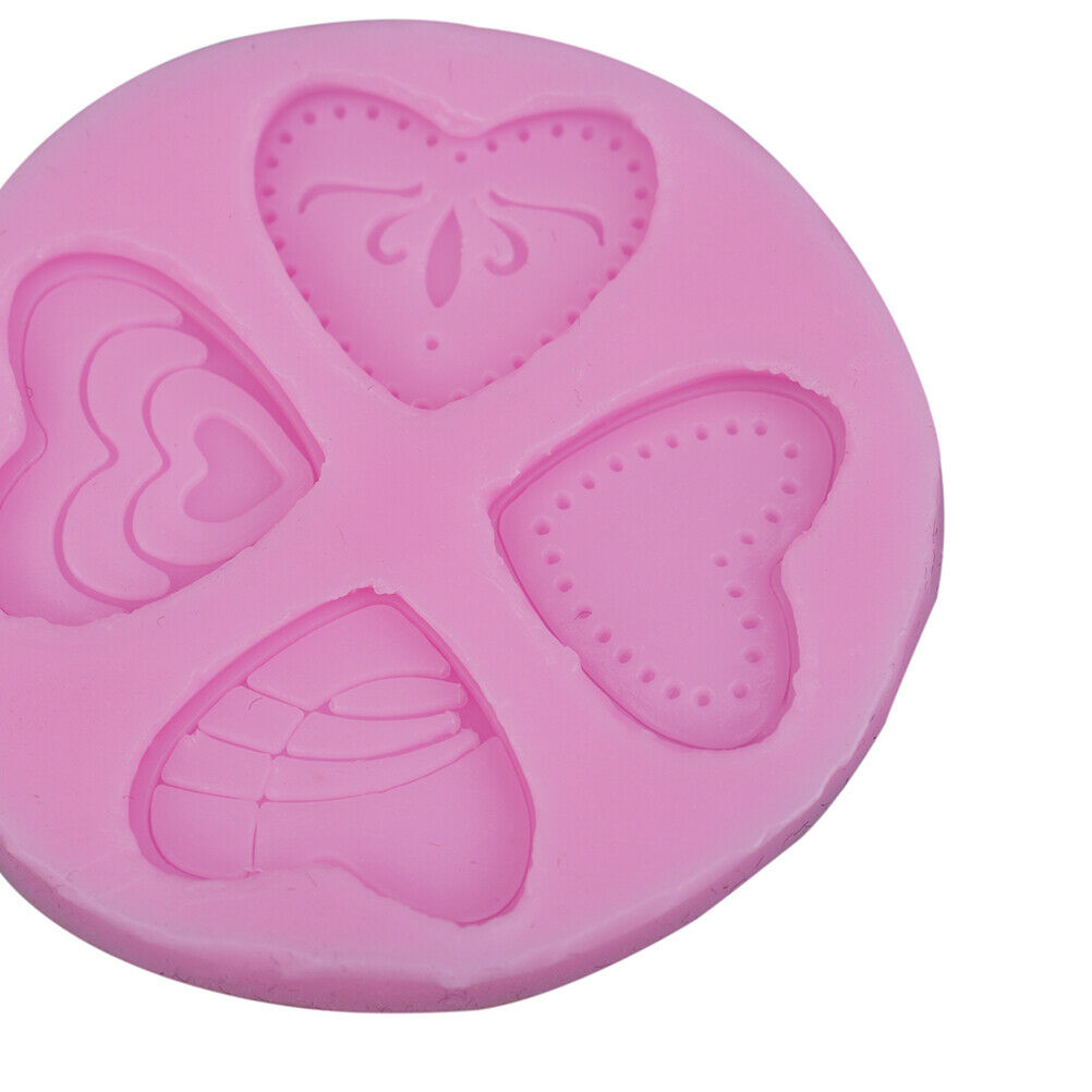 Cake mold love pattern candy silicone chocolate mold handmade soap puddin.l8