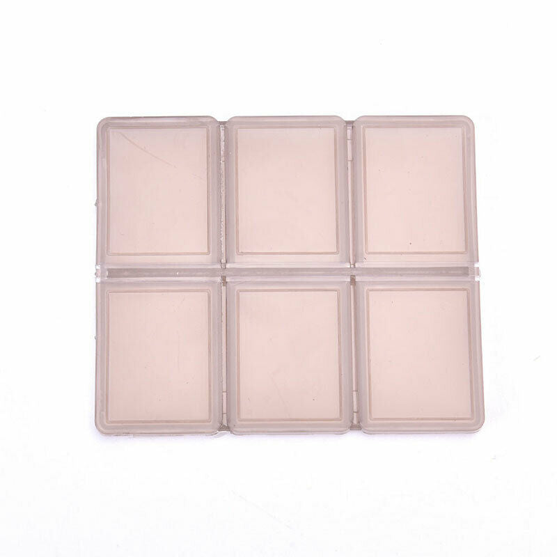 1PCS Plastic Portable Memory Card Holder Protector Storage Box Clear Ca.l8