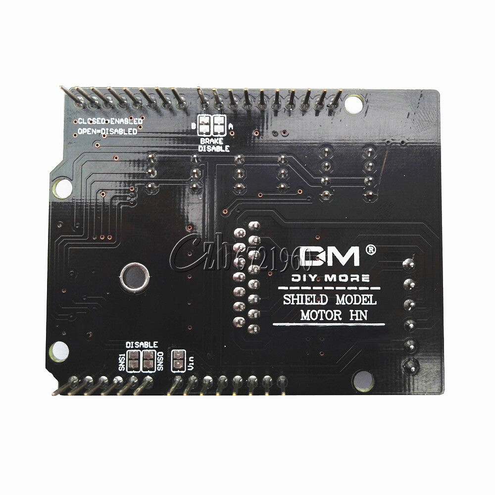 For Arduino 2A H-Bridge Dual Channel DC Motor Driver Shield L298NH Than L298P