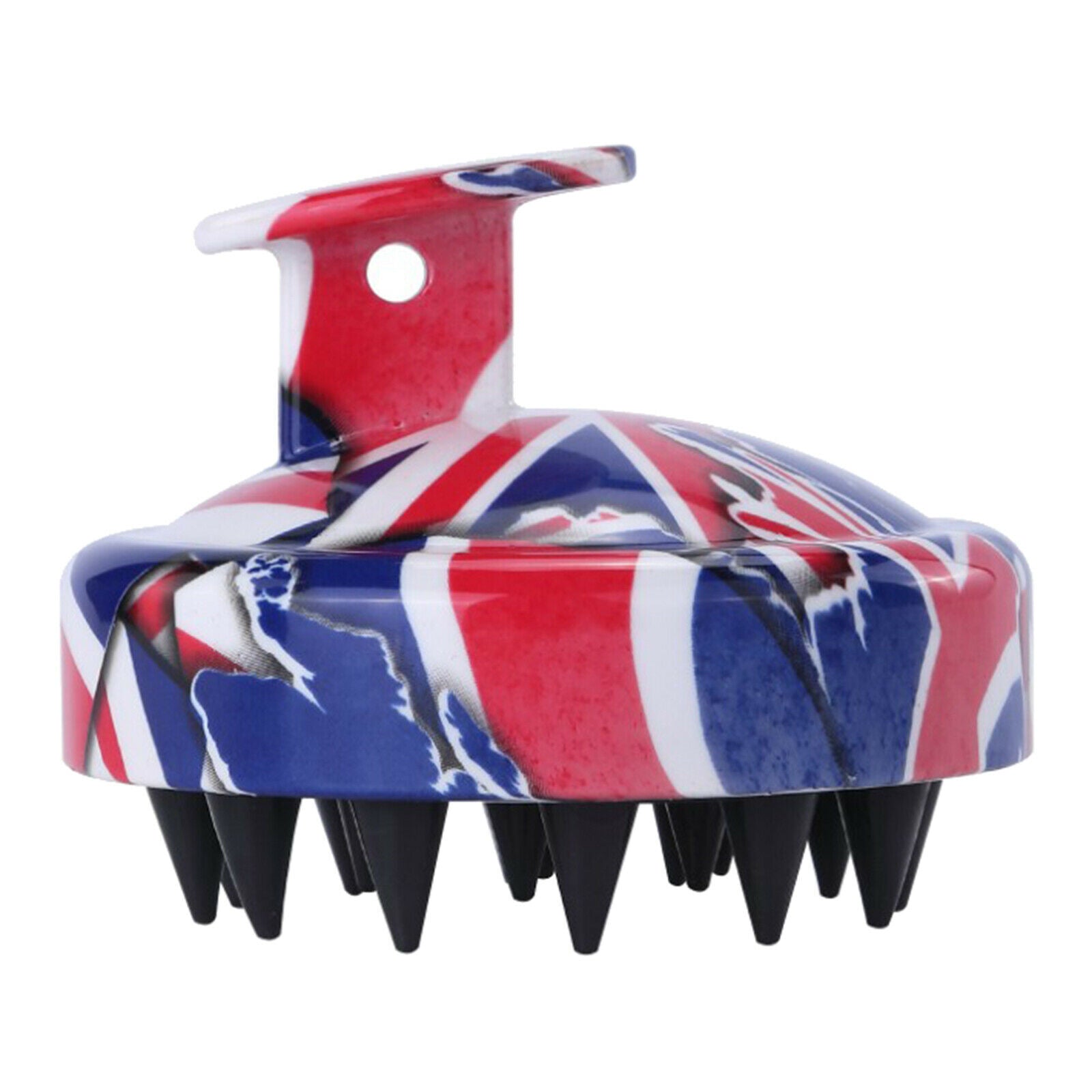 Head Hair Scalp Scrubber Massage Brush Shampoo Brush Soft Flag