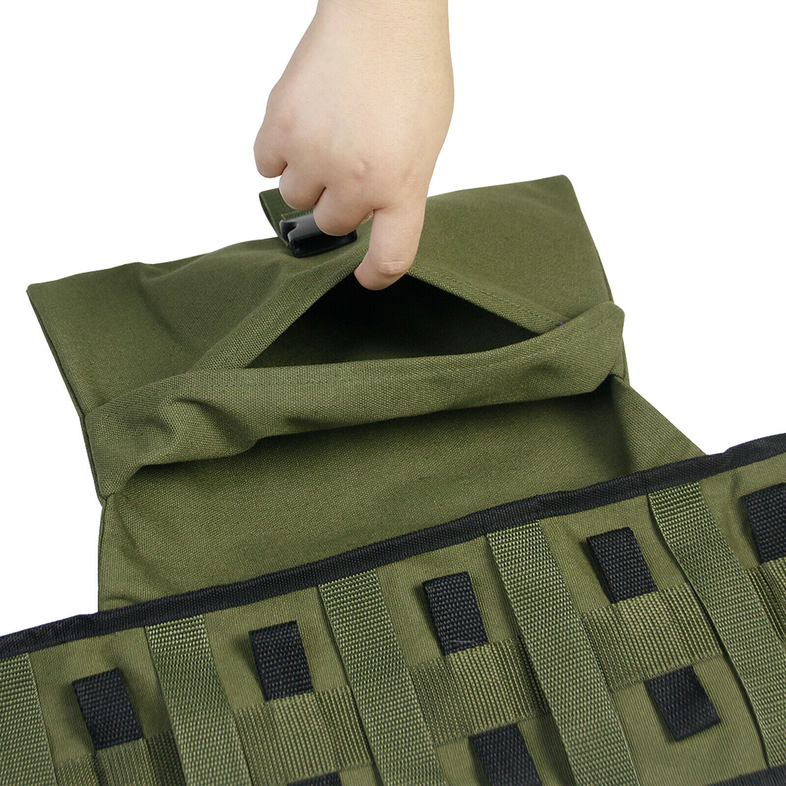 Tableware Cutlery Tree Storage Bag Hanging Bag Organizer for Camping Picnic