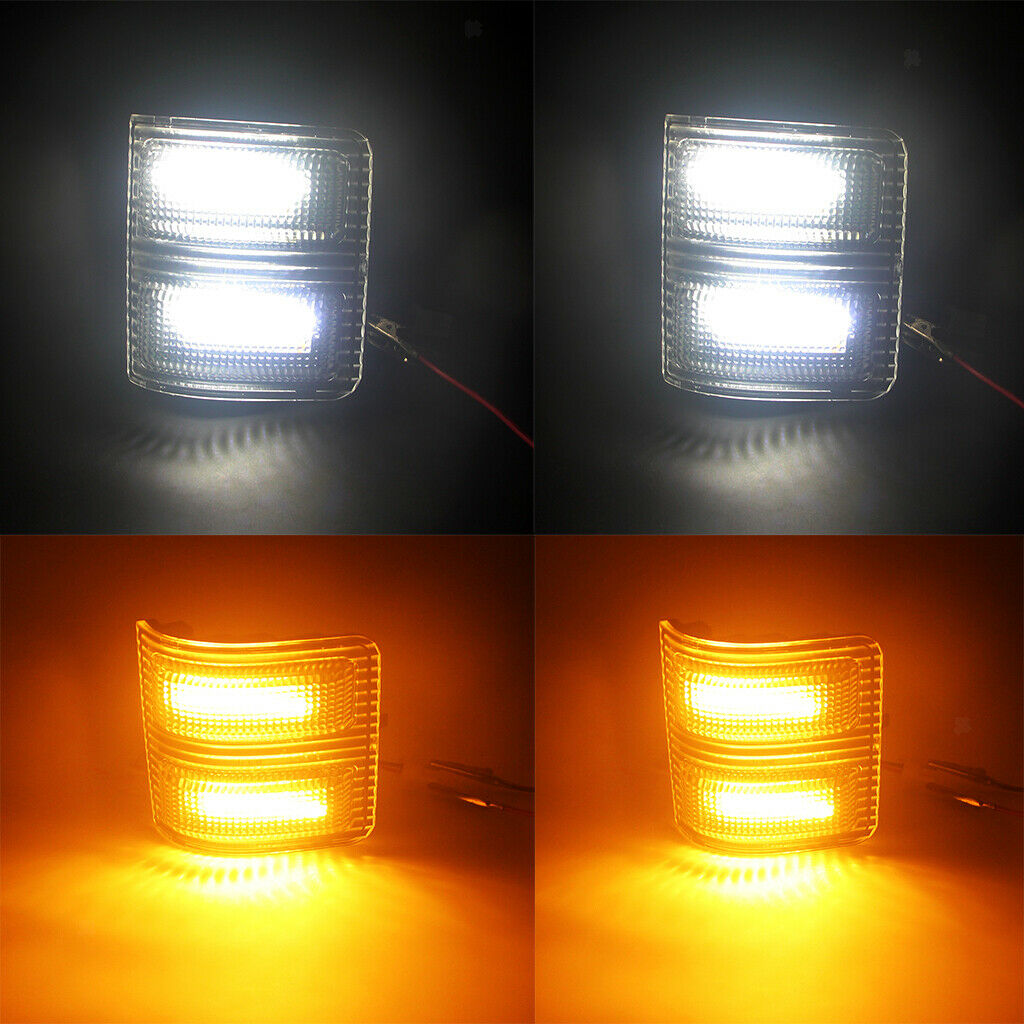 LED Signal Towing Side Mirror Turn Signal Light for Ford 250 F350 F450