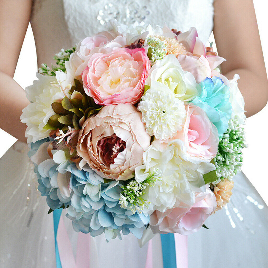 Artificial Flowers Simulation Flower Bride Bouquet Wedding Supplies Decor #3