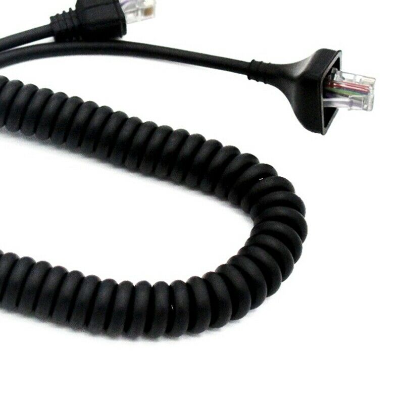 8Pin Replacement Speaker Mic Cable Microphone Cord for Kenwood TK-868G TK- S5L4