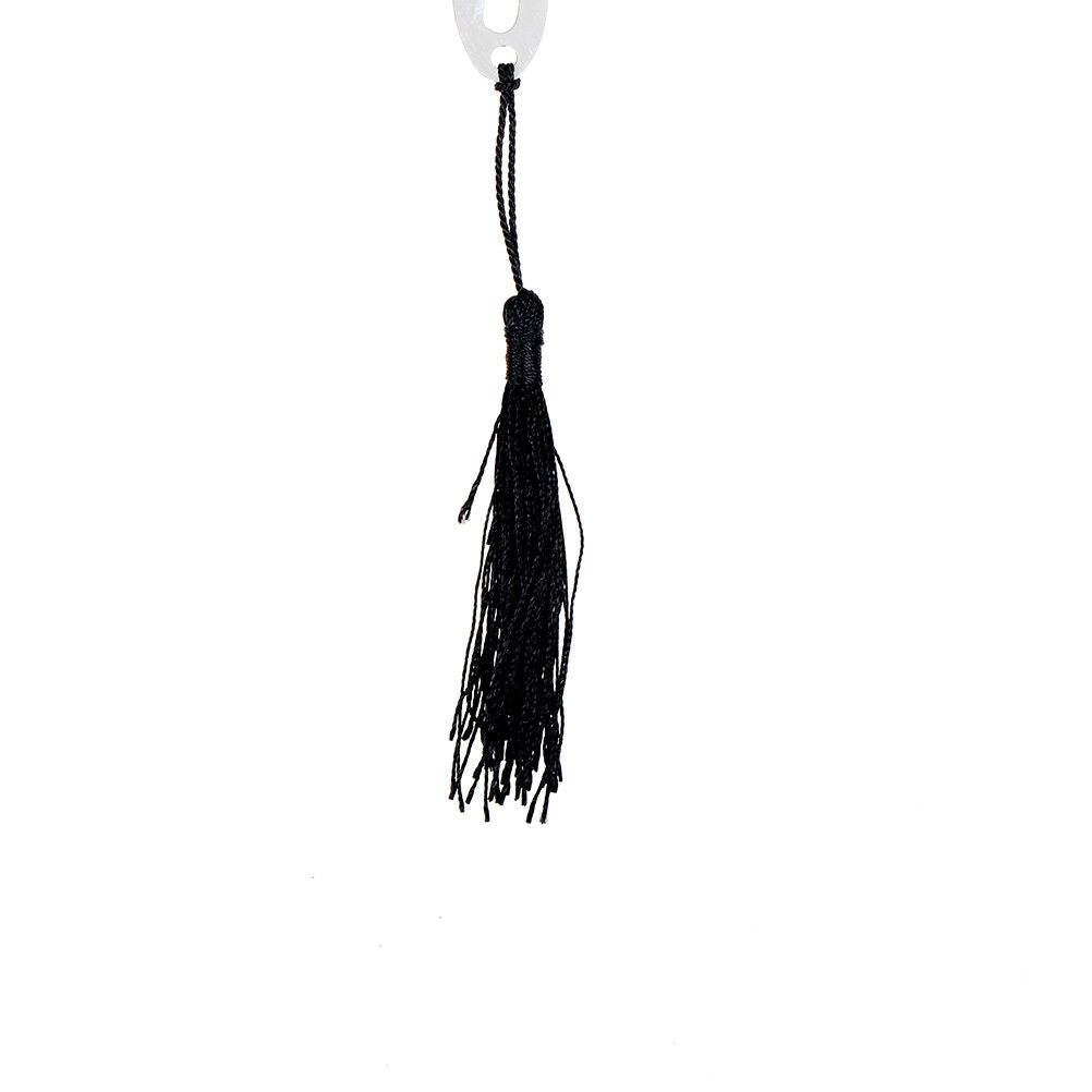 Musical Note Shape Stainless Steel Bookmark Tassels Ribbon Box Wedding Gif.l8