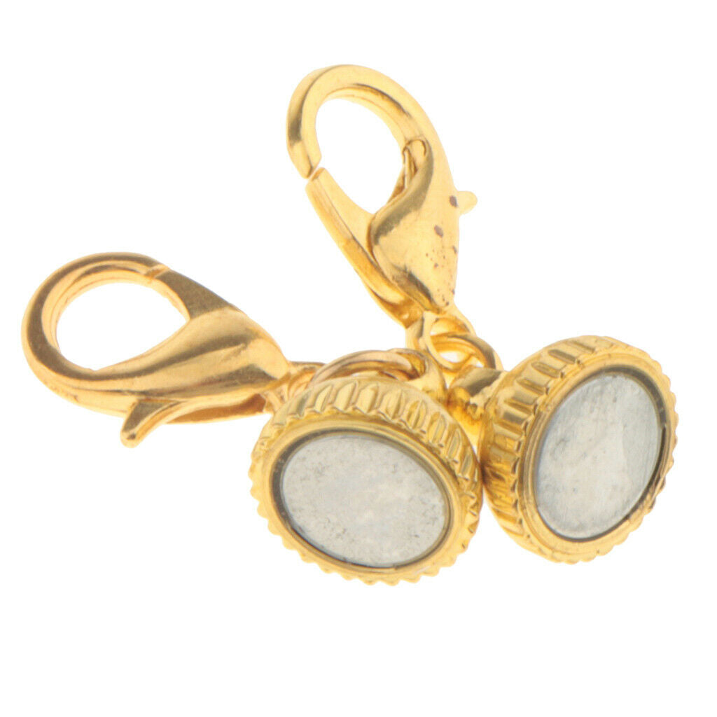 10pcs Ball Magnetic Clasps with Lobster Clasp for DIY Fashion Jewelry 8mm