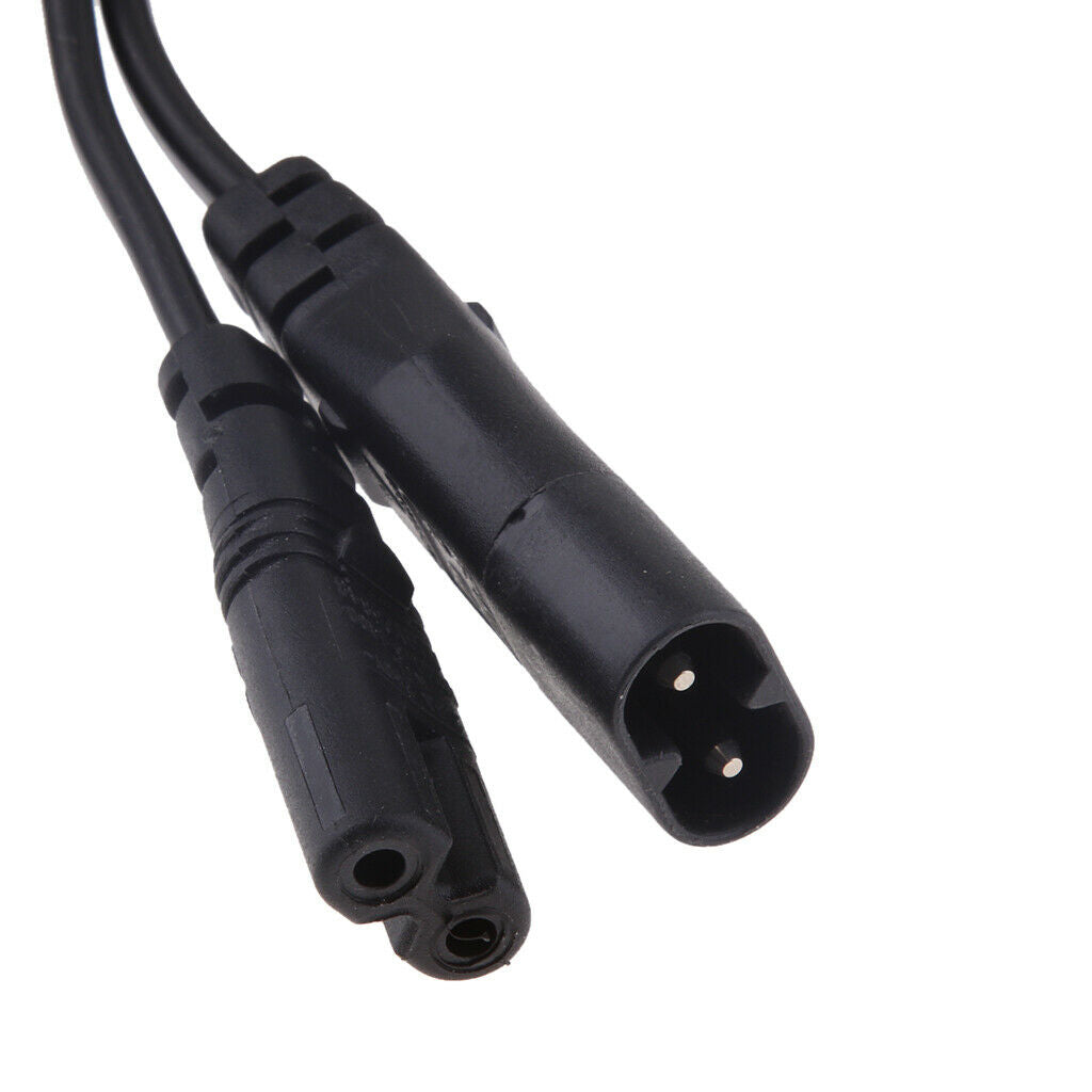 Universal IEC C8 Male to C7 Female Converter Adapter Power Cables 1.8Meter