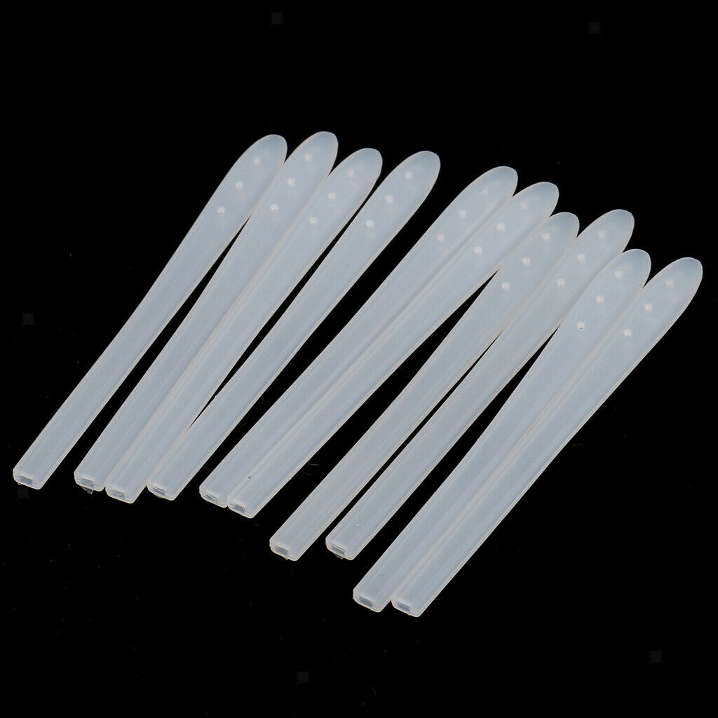 60 Pieces Eyeglasses Silicone Template End Tips Ear Socks Tubes Replacement