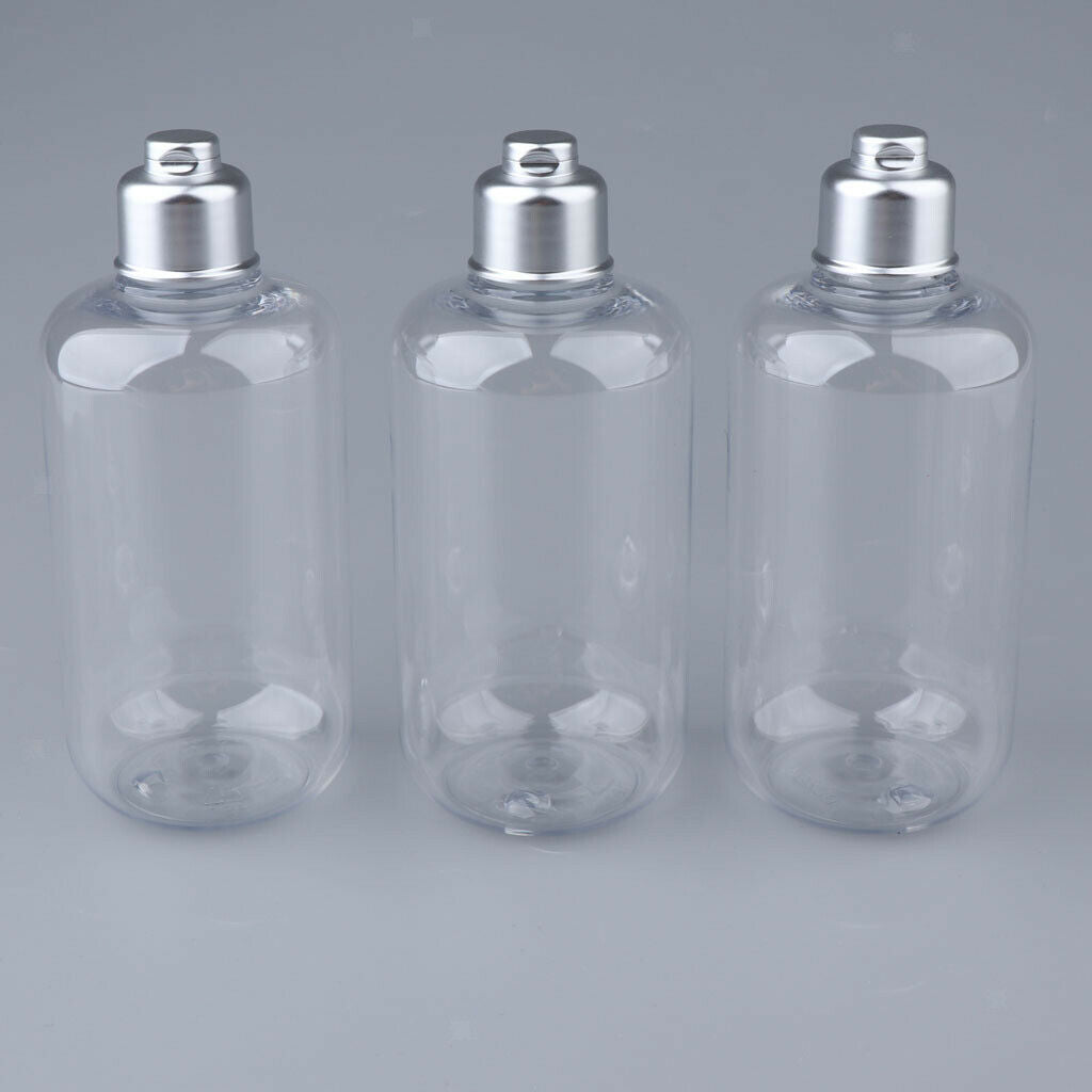 6Pcs Empty Makeup Lotion Toner Bottles Travel Refillable Container 200/300ml