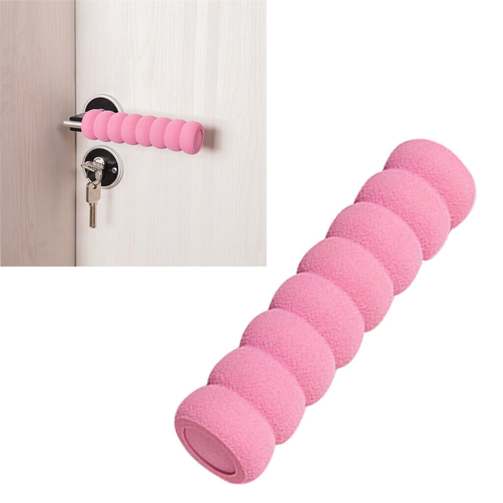 3pcs Foam Door Handle Cover Door Knob Protective Sleeve Safety Protector