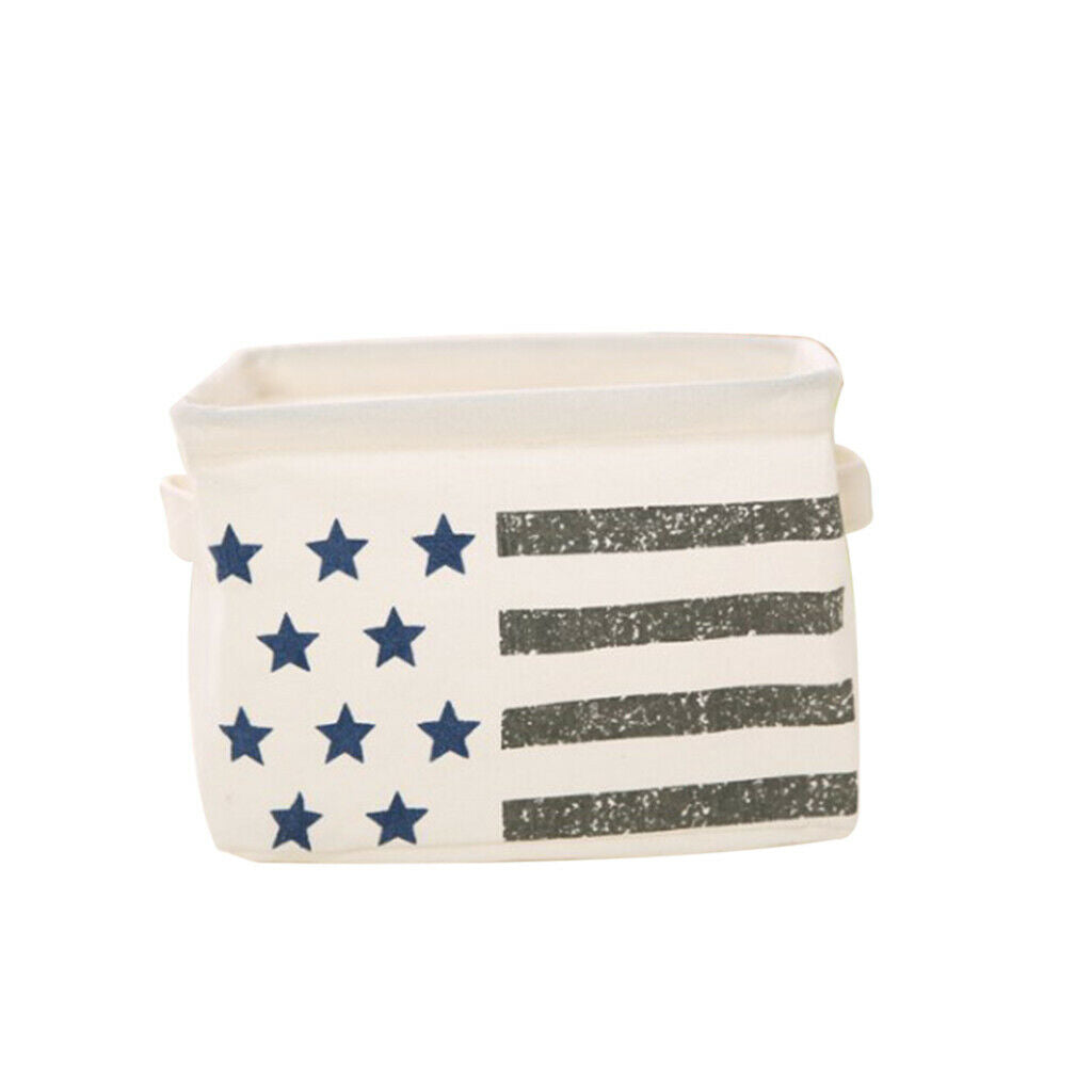Desk Box Holder Organizer Case Jewelry Cosmetics Storage Basket  White