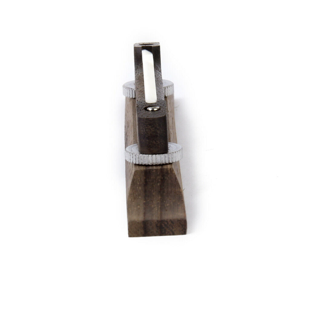 Rosewood Bridge W/ Bone Saddle Replacement Part For Archtop Jazz Guitar Luthier
