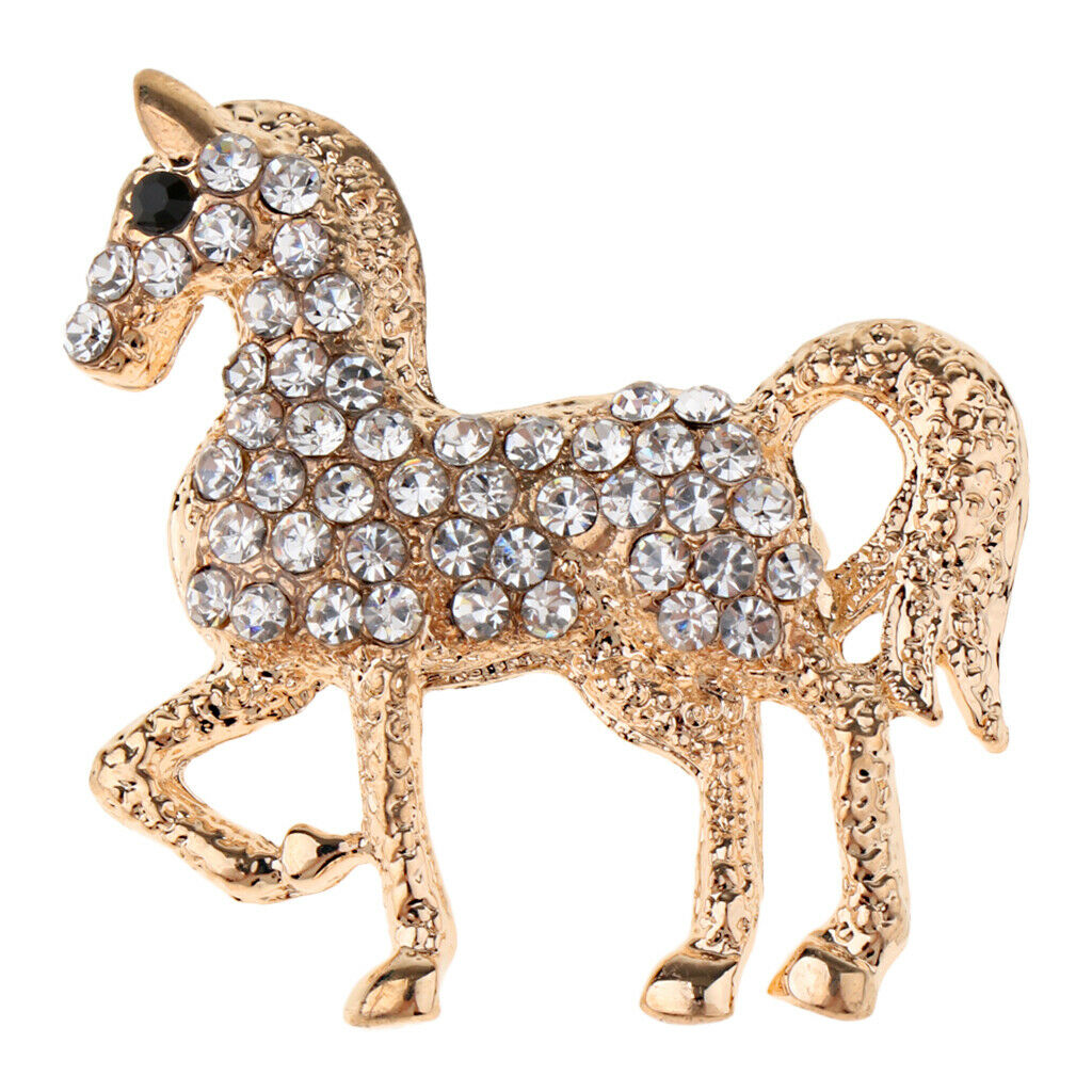 Elegant Animal Brooch Crystal Brooch Pins for Women Lady - for Banquet Wedding