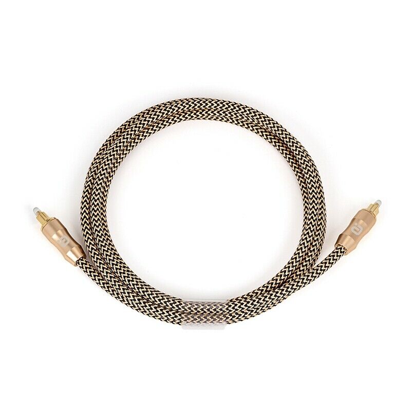 Digital Optical Audio Cable Toslink 1M SPDIF Coaxial Cable for Amplifiers P W4H9