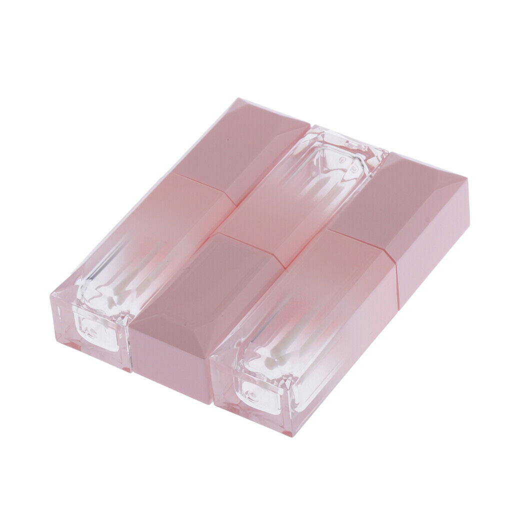 6Pcs Lip Gloss Tube Small Lipstick Tube DIY Sample Cosmetic Container Vials
