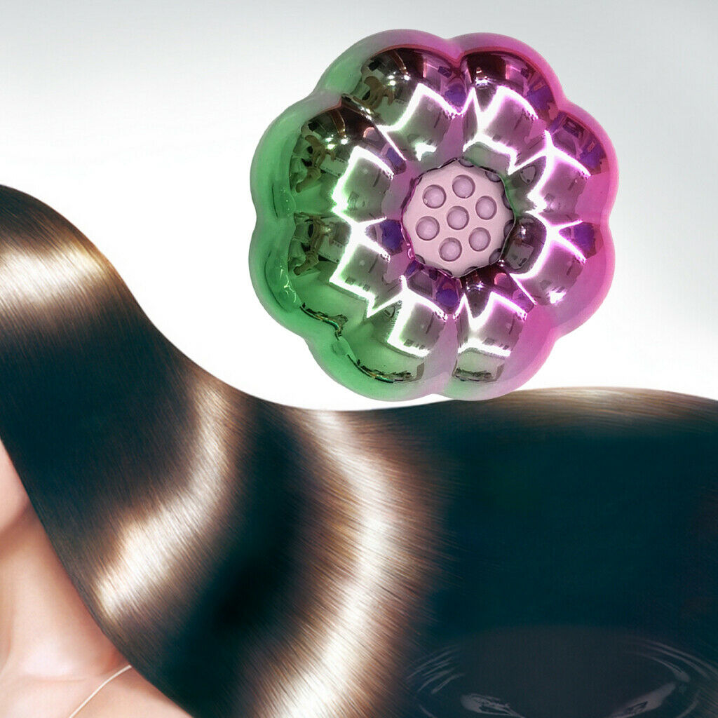 Hair Brush Air Cushion Massage Brush for Men Women Curly Hair Rainbow Flower