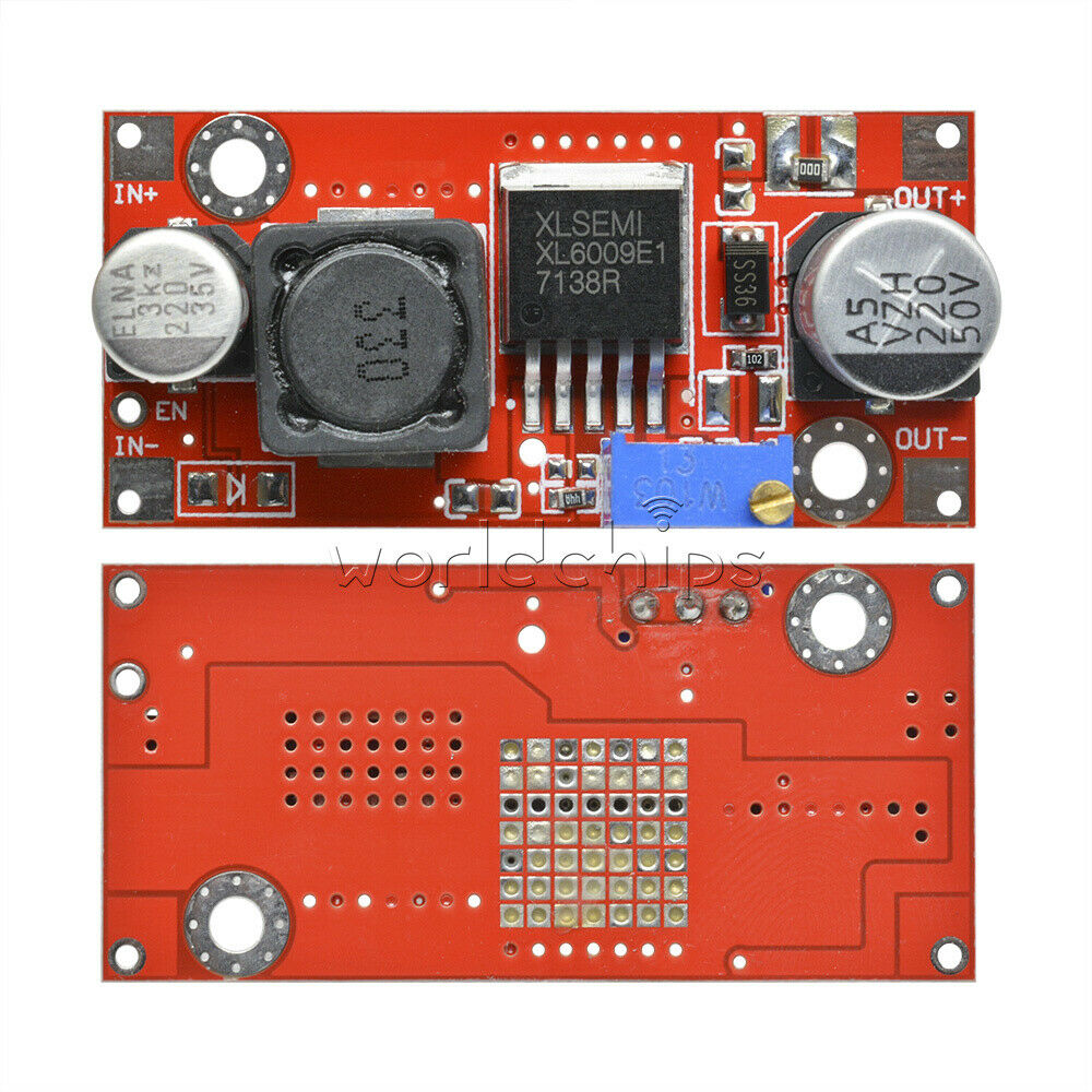 DC-DC Adjustable XL6009 Step-up boost Power Converter Module Replace LM2577