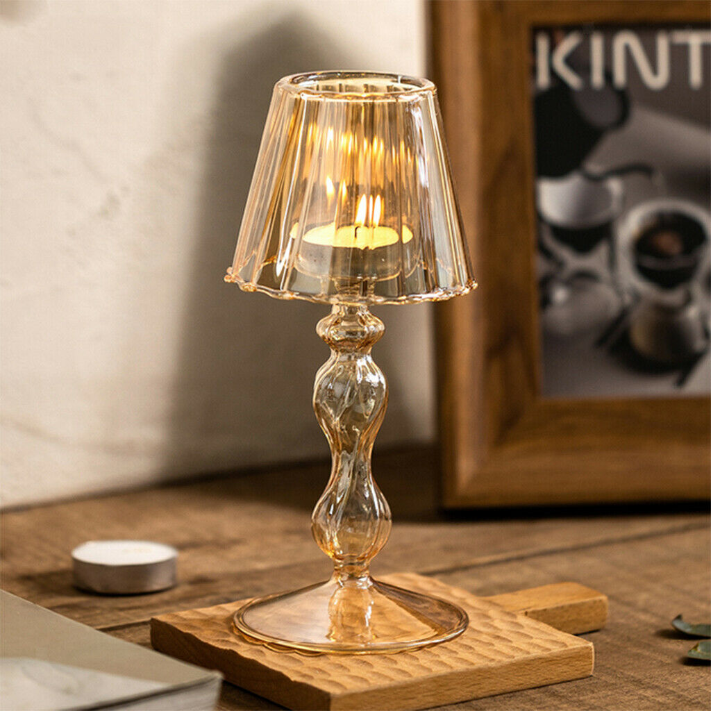 Candle Holder Decorative Candlestick for Bedroom Wedding Party Decor Art