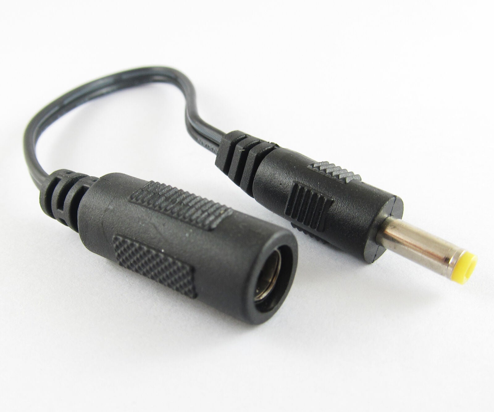 4pcs 0.17m DC Power Adapter Cable 4.0x1.7mm Male Plug to 5.5x2.1mm Female Jack