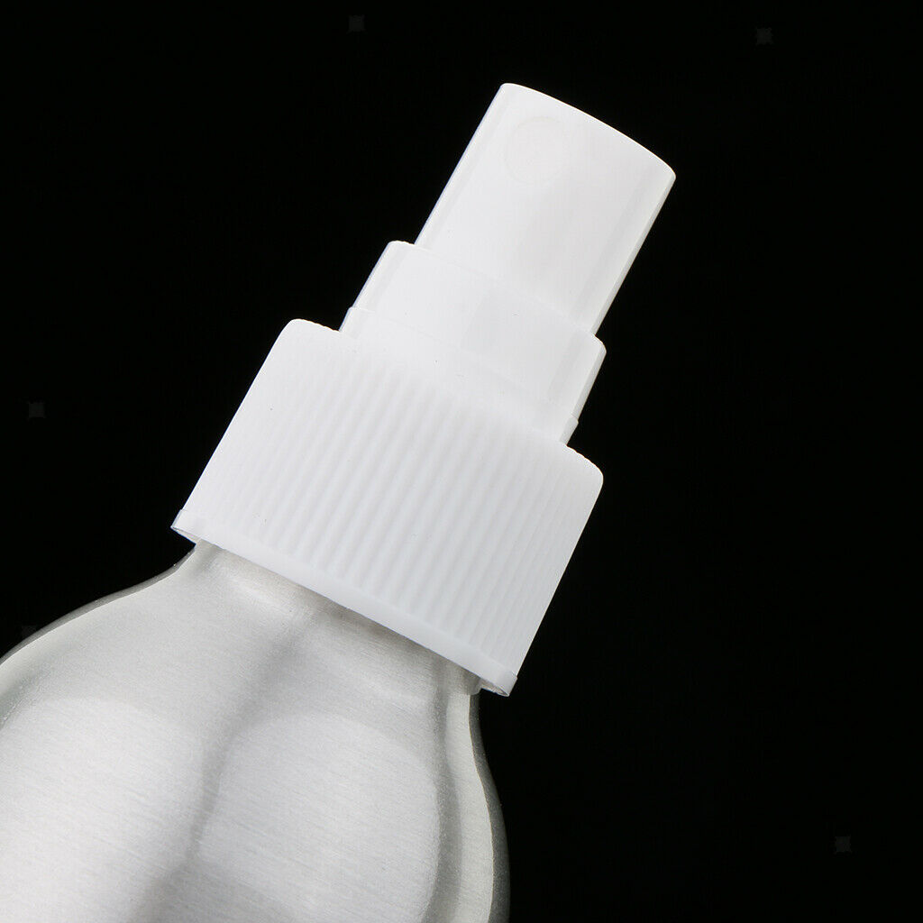 2x120/150ml Aluminum Empty Refillable Fine Mist Spray Bottle Perfume Sparyer