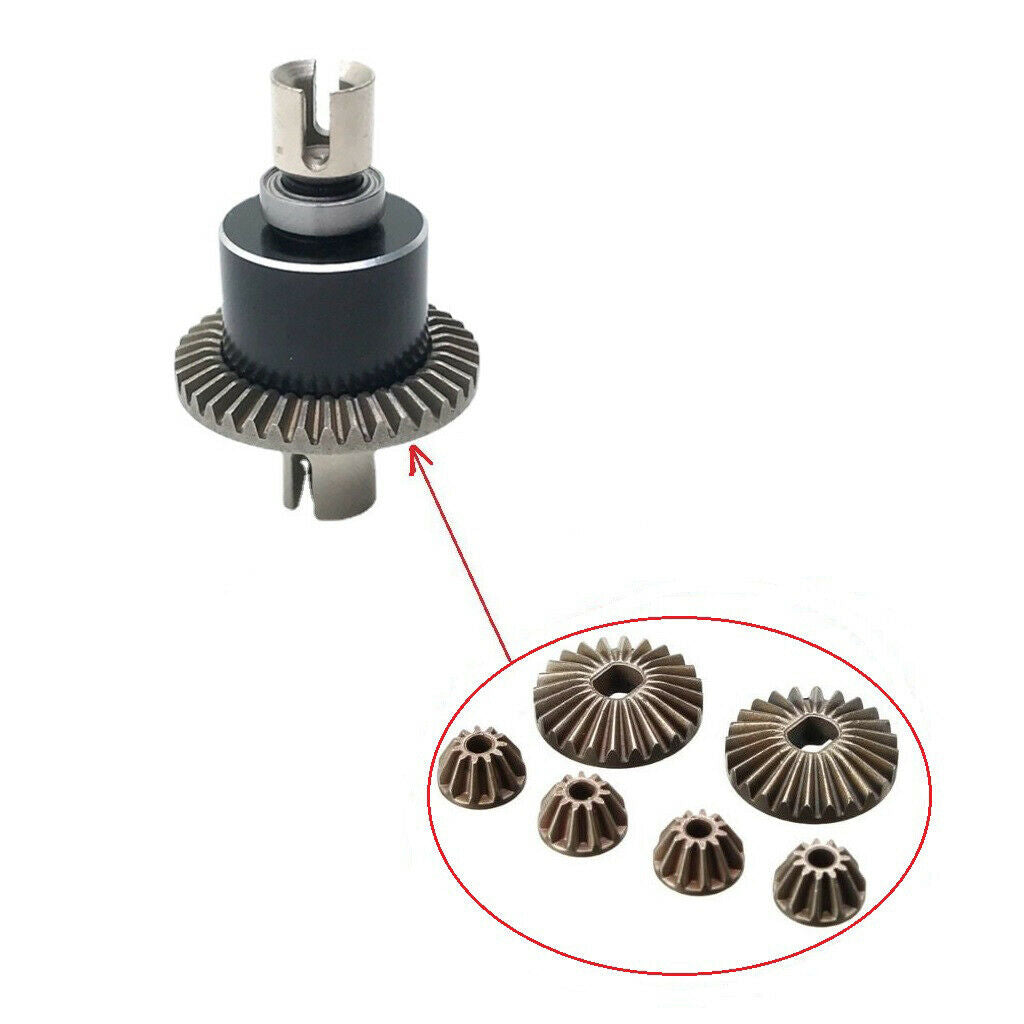 1/18 RC Aluminum Alloy Differential Gear for Wltoys A949 A959 A979 K929 Vehicles