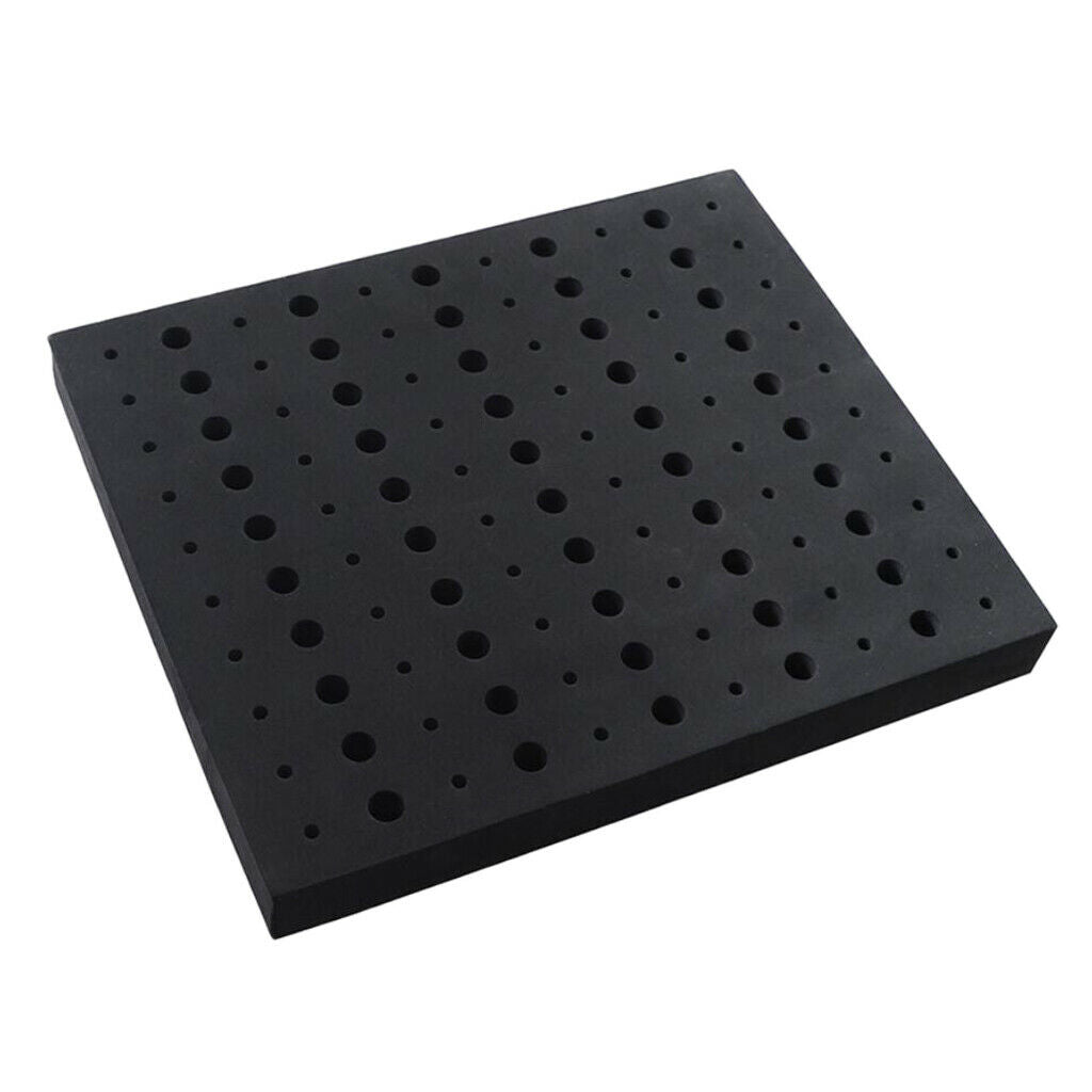 Foam Router Bit Storage Tray Holder 11x13'' 110 Bits 60x 1/4" & 50x 1/2"