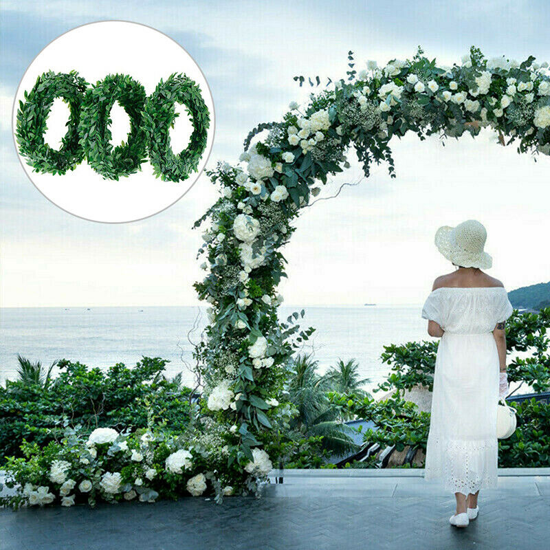 7.5mArtificial Garland Foliage Green Leaves Simulated Vine Wedding Xmas D.l8