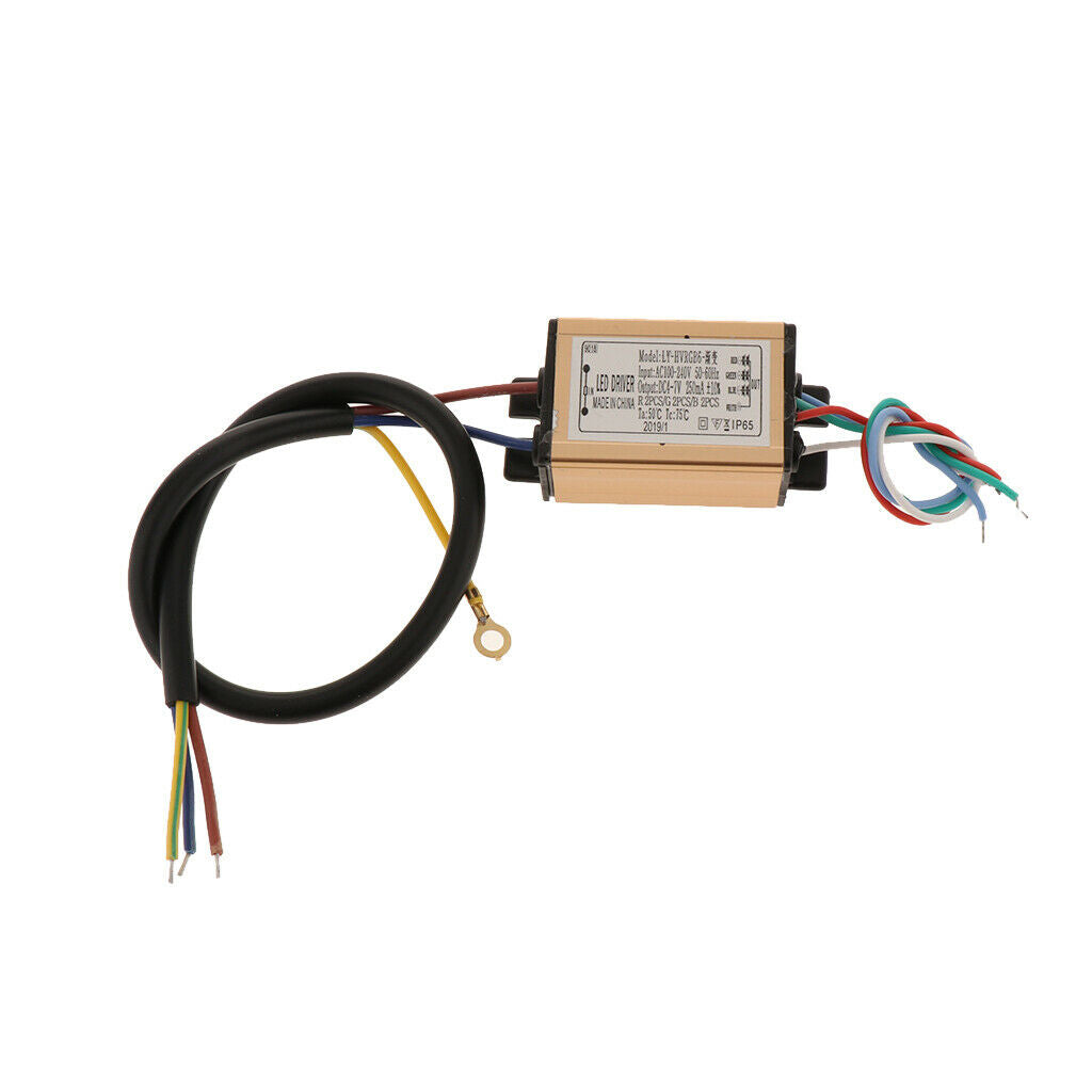 AC85-265V 6W 300MA RGB Walls LED Buried Light Drive Power Supply