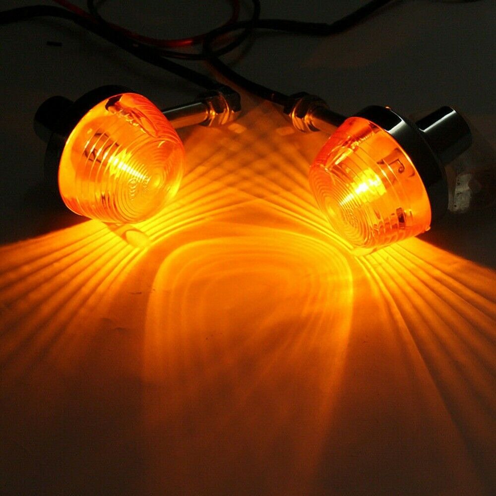 2x Replacement Motorcycle Turn Signal Light Motorcycle Turn Signal Lamp
