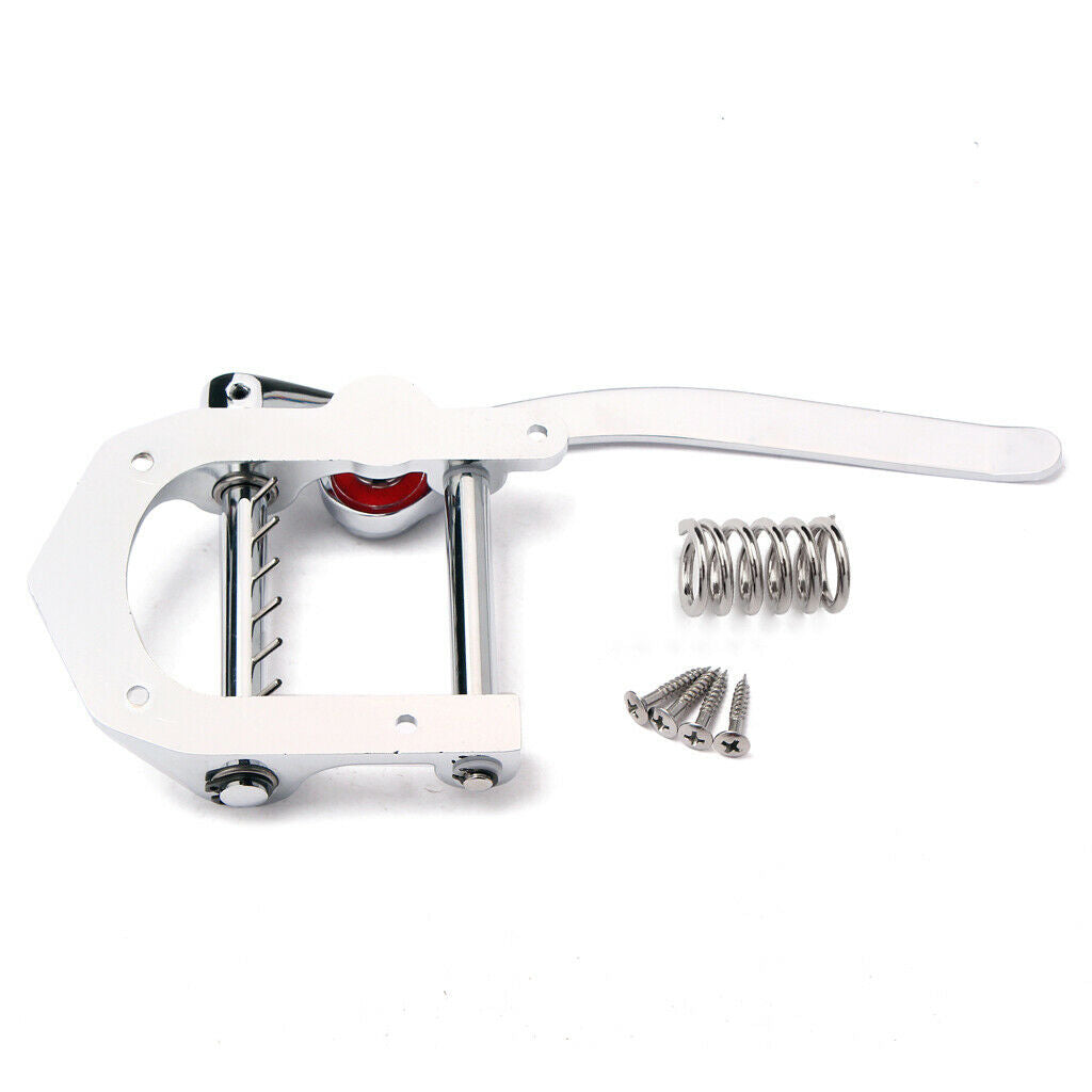 Robust guitar vibrato tailpiece bridge for the replacement of guitars