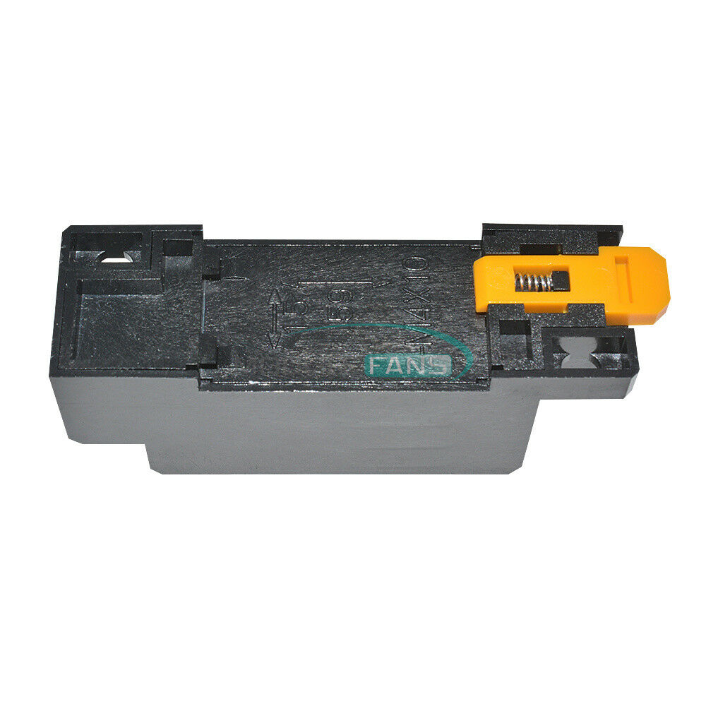 AC 220V DC 24V 5A 8 Pin PYF08A Relay Socket Base for MY2NJ/HH52P/ H3Y-2/ST6P