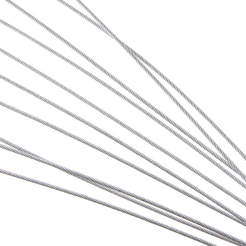 10PCS Pull Tight Wire Truck Seals Locks Security Aviation Steel Wire Cable Seals