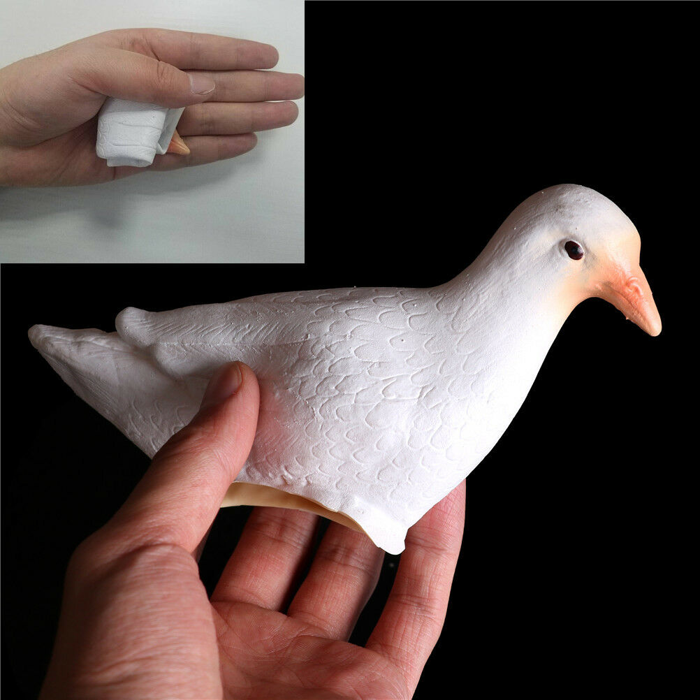 Funny magic Living Latex Dove Dove Magic propClose-up, magic tricks gimmickBDAU